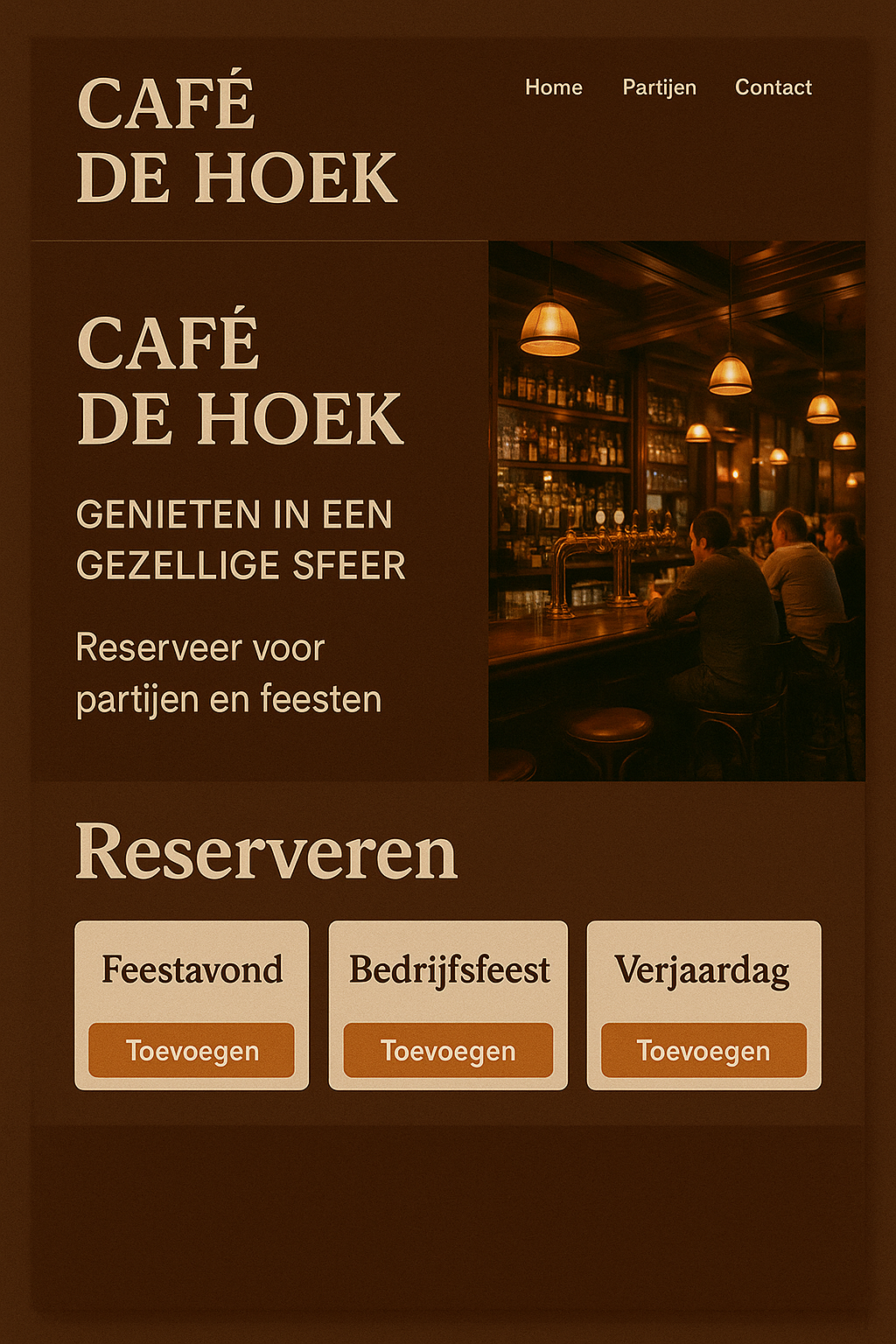 Café De Hoek